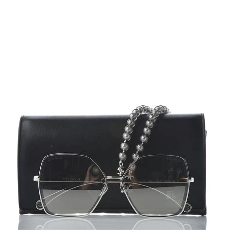 chanel sunglasses pearl chain|are Chanel sunglasses worth it.